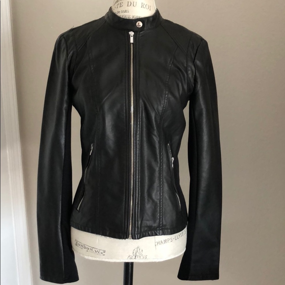Express leather jacket